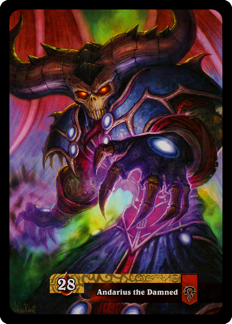 Andarius the Damned 背面